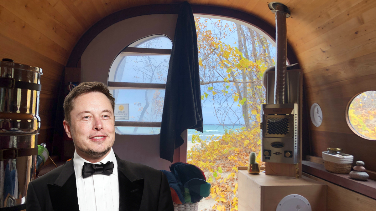 In dit tiny house woont Elon Musk voor 250 dollar per maand
