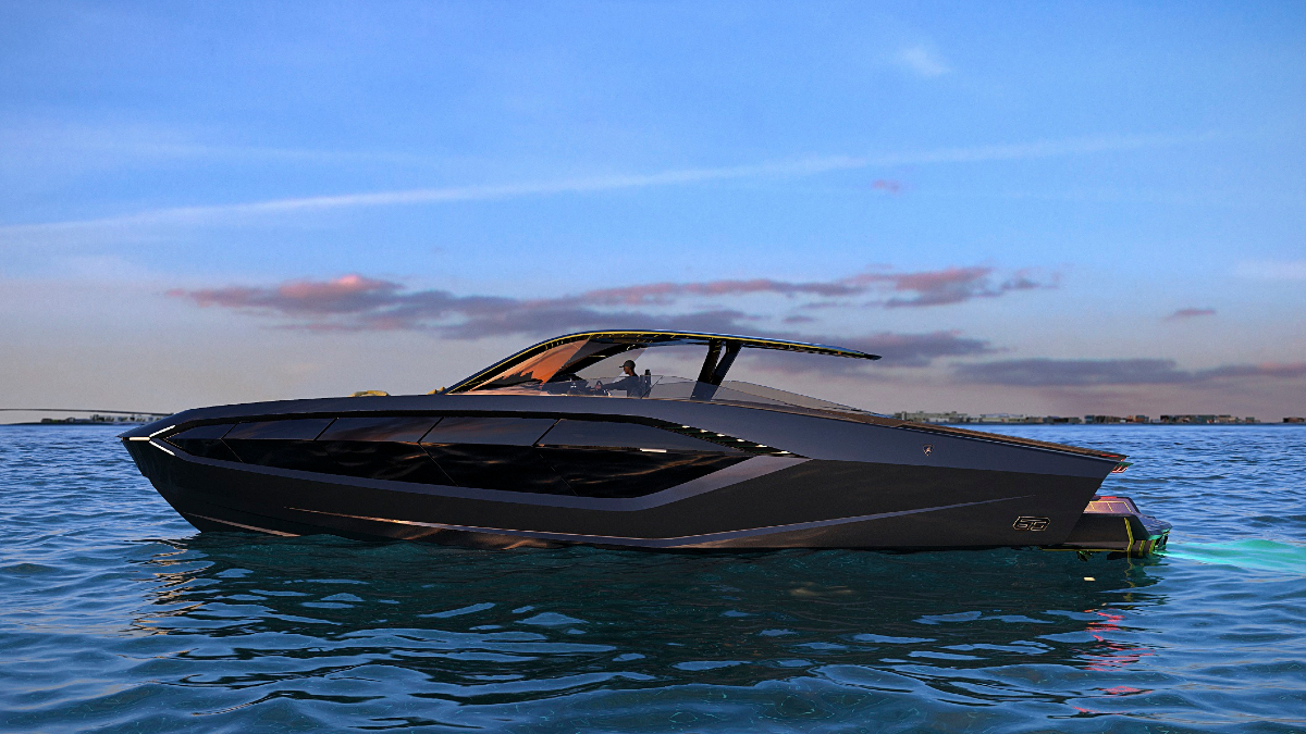Voorrecht infrastructuur Oefenen Lamborghini onthult 19 meter lange speedboot met 4.000 pk