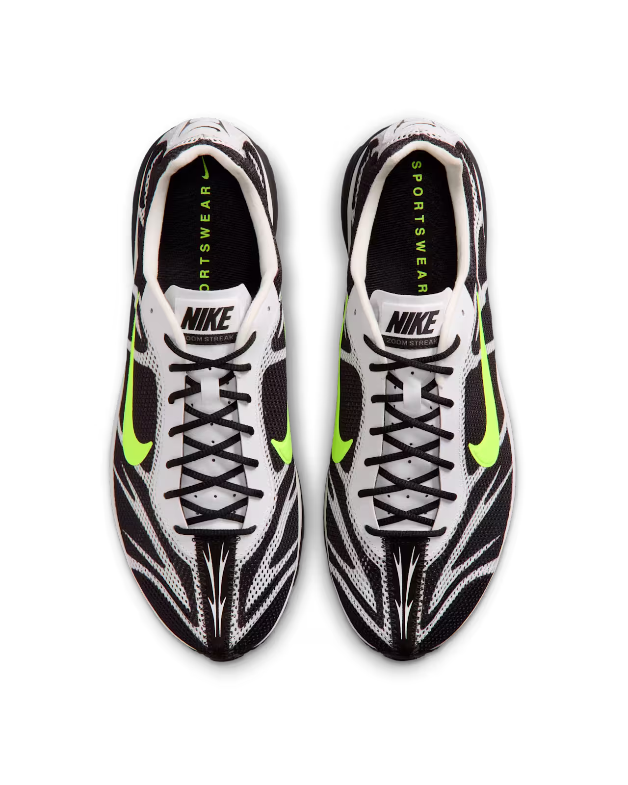 Nike Zoom Streak 3 Black and Summit White